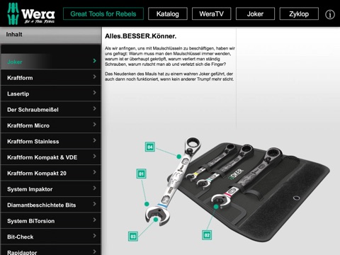 Wera-Tools screenshot 2