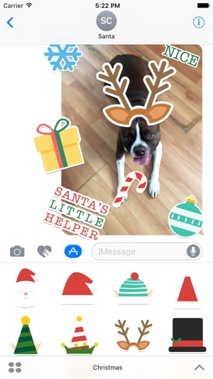 Christmas Hats, Stickers, Emojis, & Sayings(圖1)-速報App