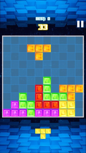 Tetra Brick Puzzle Game - 10x10 Blitz Ch