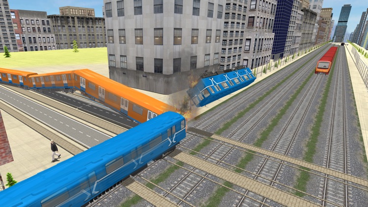 Driving City Metro Train Sim screenshot-4