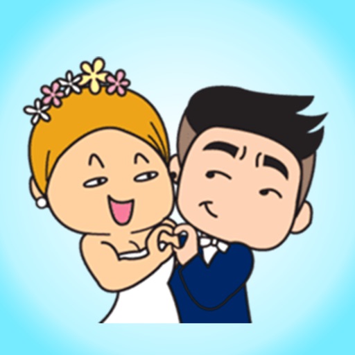 Wedding Stickers for iMessage! icon