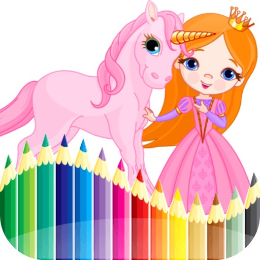 Beauty Princess: Draw Book icon