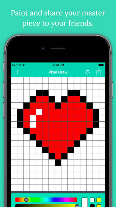 Pixel Art Maker Pro - Make and Draw Pixel Imageのおすすめ画像2