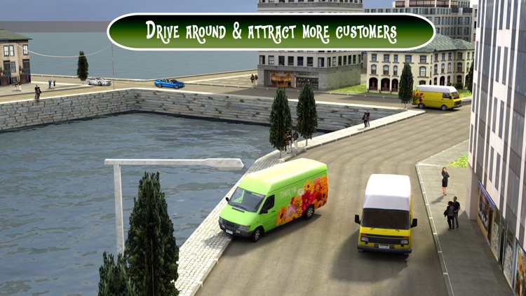 Flower Delivery Truck – Roses transport simulator screenshot-3