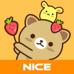 Strawberry Cat - Cute Stickers by NICE Sticker