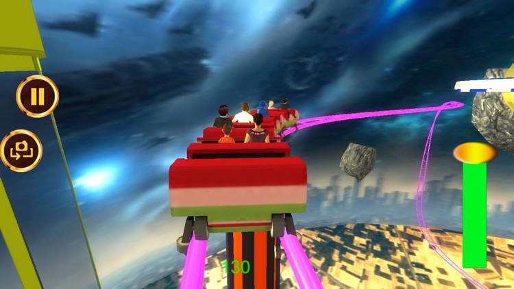 Extreme Space Roller Coaster Pro