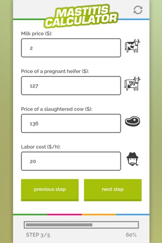 Mastitis Cost Calculator screenshot 3