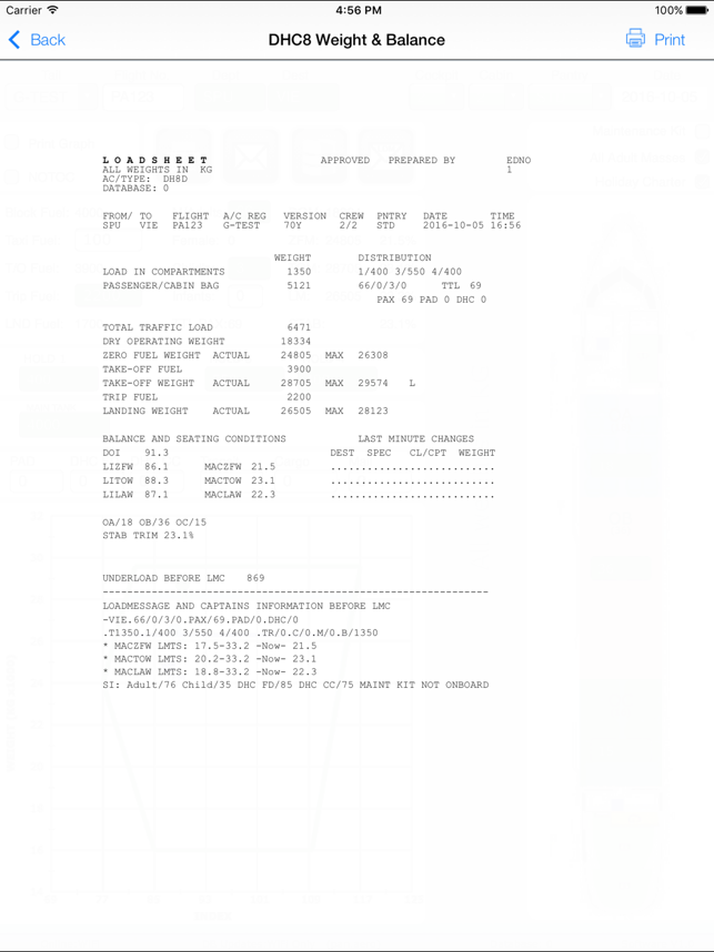 Pan Aero Weight and Balance DHC8(圖2)-速報App