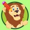 Coloring Pages Lion For Animal Game Version