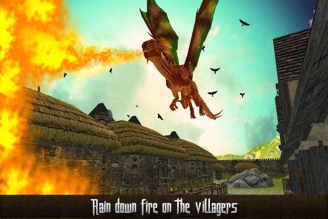 Monster Dragon War: Dragons in village of warriors 'A fighting game' screenshot 3