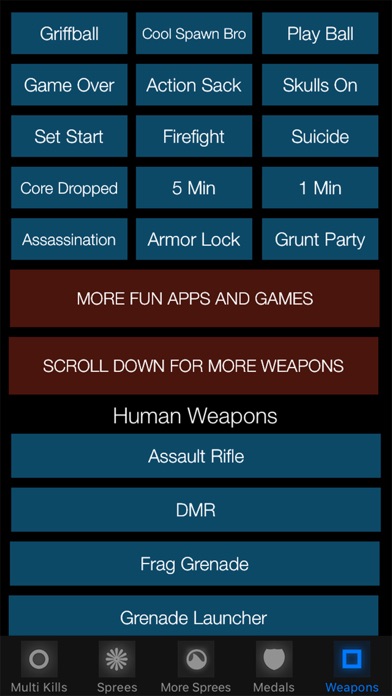 Soundboard for Halo Reach iPhone App