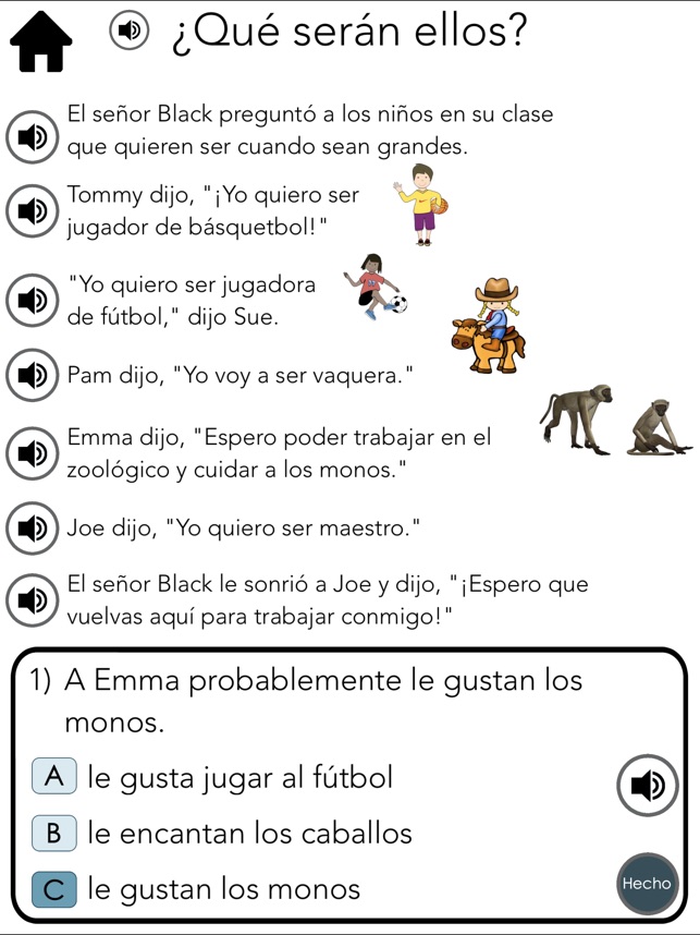 Spanish Comprehension Level 5(圖2)-速報App