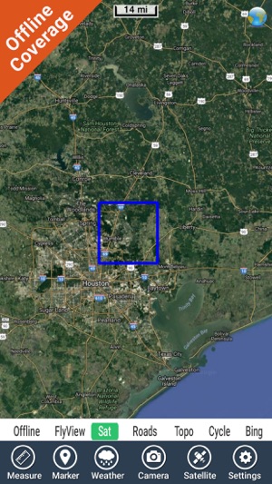 Lake Houston Texas HD GPS fishing map offline(圖5)-速報App