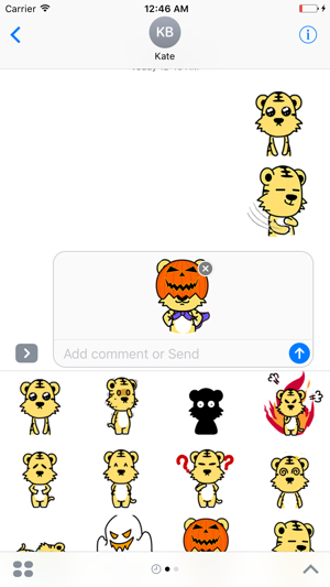 Little Tiger - Animated Stickers And Emoticons(圖1)-速報App