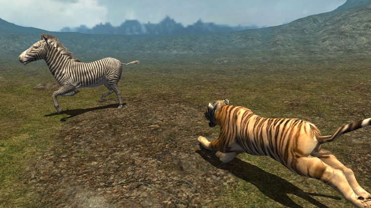 Ultimate Wild White Tiger: Simulation by Wavelength Laboratories, LLC