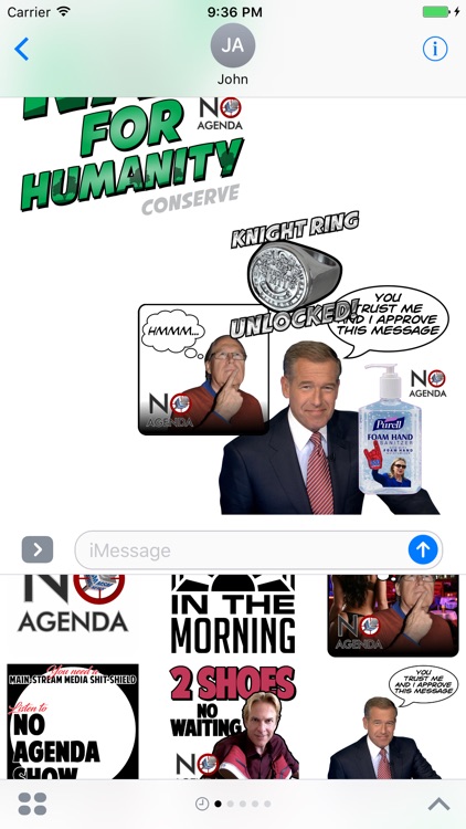 No Agenda Stickers screenshot-3