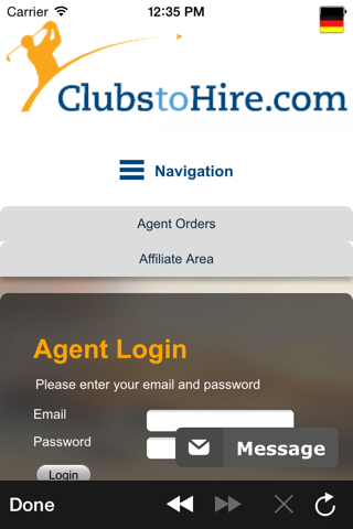 ClubstoHire screenshot 2