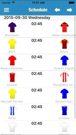 Game screenshot BestFootball for Champtions league  2016/17 Odds,Fixtures & Results apk