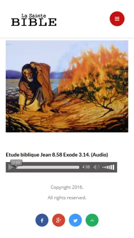 Game screenshot La Sainte Bible: Etude Biblique Parole de Dieu apk