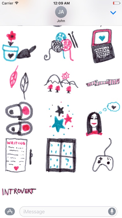 Introvert Doodles