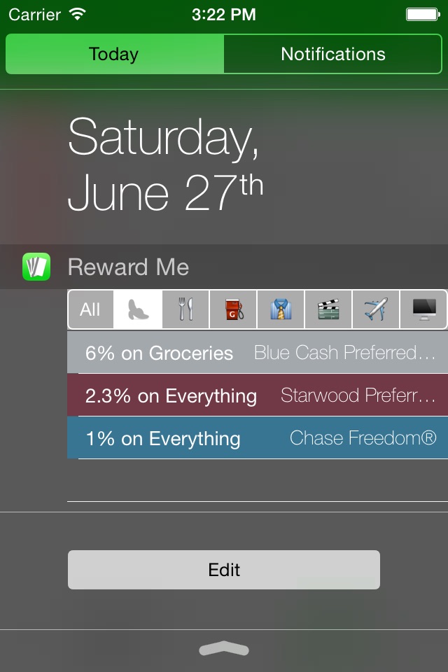 Reward Me - Credit Card Cash Back Tracker screenshot 3