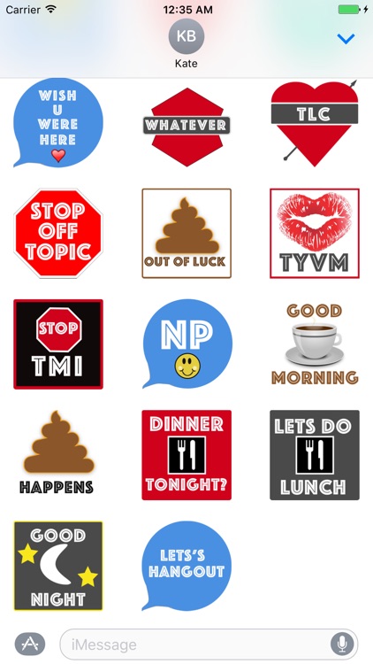 Express Yourself Stickers