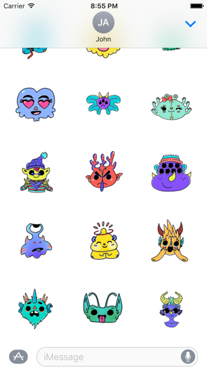 Monster Cartoon Sticker(圖2)-速報App