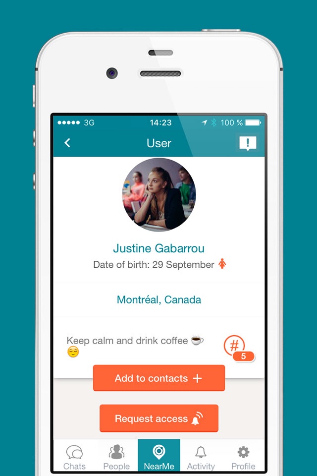 NearMe — взгляни на окружающих по-новому! screenshot 3
