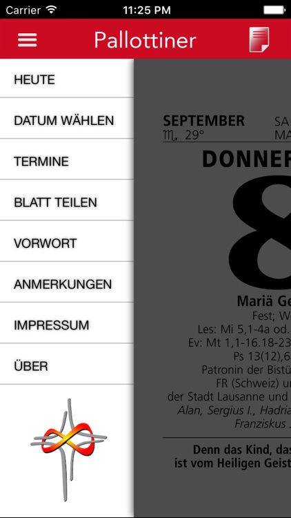 Pallottiner Kalender 2016 screenshot-3