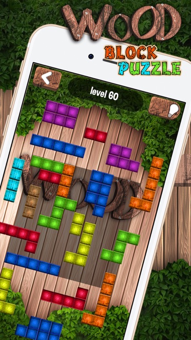 How to cancel & delete Wood Block Puzzle - Best Brick Match.ing Game from iphone & ipad 4