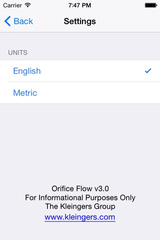 Orifice Flow Calculator screenshot 3