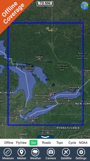 Huron Erie Ontario GPS Charts(圖5)-速報App