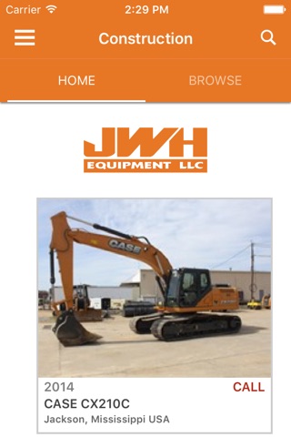 JWH Equipment screenshot 2