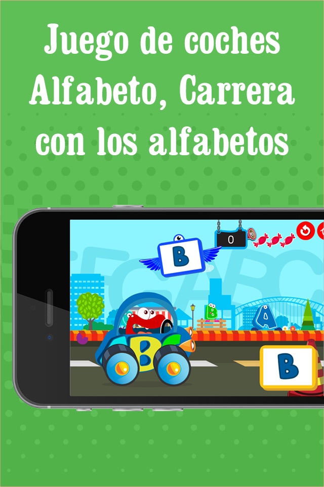 Alphabet car game for kids,for Toddler,Preschooles screenshot 2