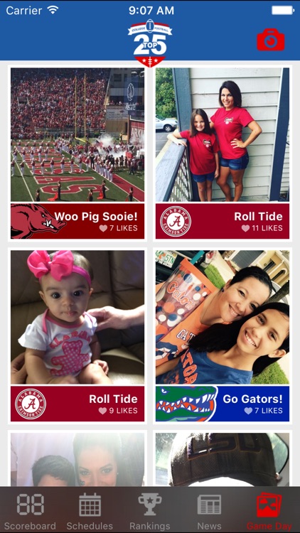 Top 25 College Football Schedules & Scores screenshot-3
