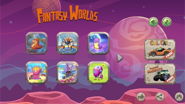 Fantasy Worlds FREE puzzle for kids(圖4)-速報App