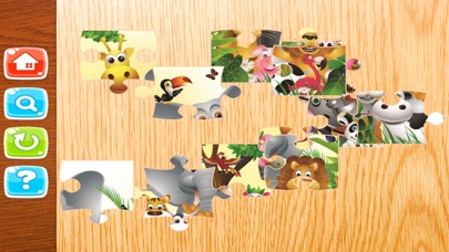Zoo Animals Jigsaw - Puzzle Box Learning For Kid Toddler and Preschool Games screenshot 4