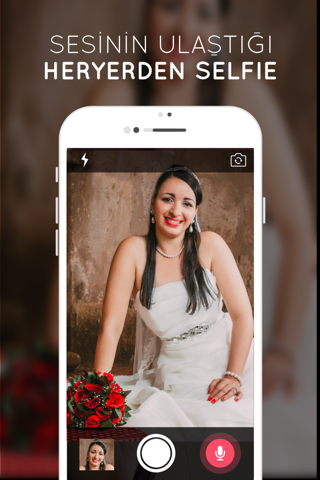 Sesli Selfie - Sesli Komutla Fotoğraf Çek screenshot 2