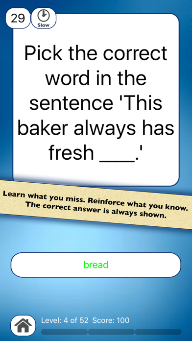 How to cancel & delete Spelling Practice: Commonly Confused Words Quiz from iphone & ipad 3