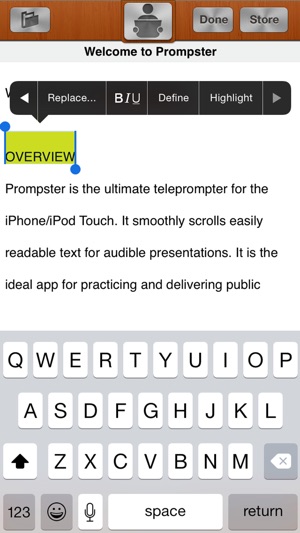 Prompster™ - Teleprompter(圖4)-速報App