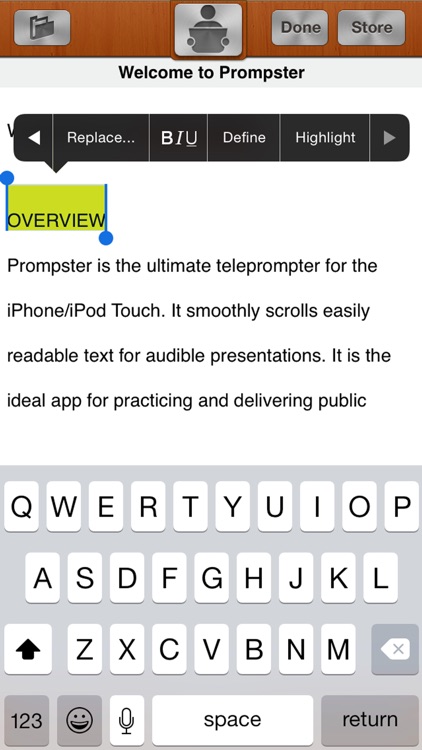 Prompster™ - Teleprompter screenshot-3