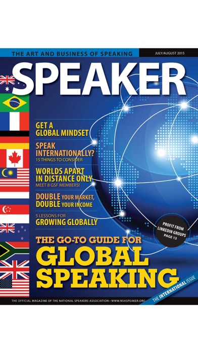 How to cancel & delete Speaker Magazine - National Speakers Association from iphone & ipad 1