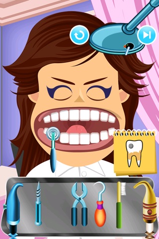 Crazy Teacher Dentist Makeover - virtual kids dentist game screenshot 2