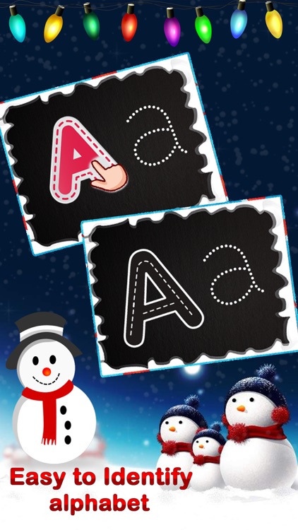 Christmas ABC Tracing - Alphabets Tracing Game