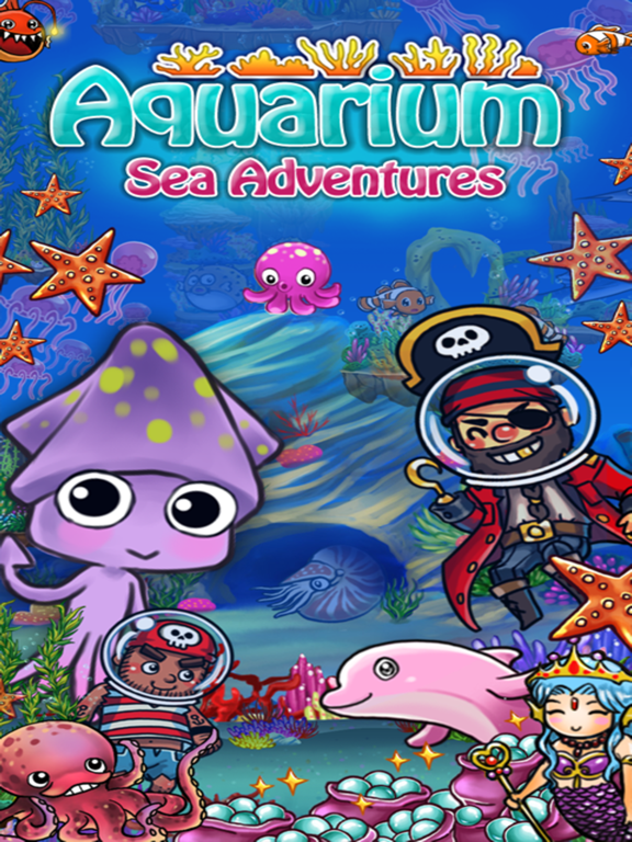 Aquarium Island: Build kingdoms of happy ocean life animal screenshot