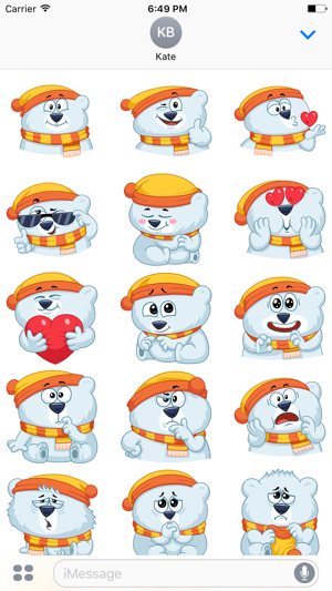 Oslo Bear! Stickers(圖3)-速報App