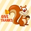 Thanksgiving Sticker - Happy Holiday Emoji