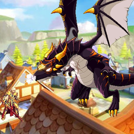 Dragon Coward - Fierce Dragon Destroyed The Town ! Icon