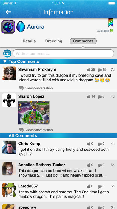DragonBreed for DragonVale Screenshot on iOS