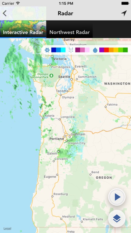 Portland Weather App -Fox 12